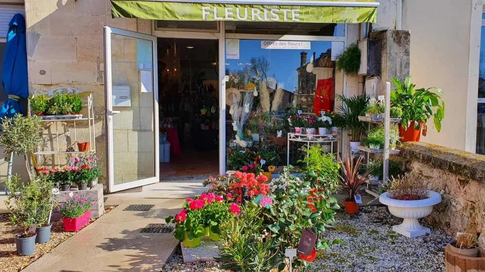 Fleurs pour deuil près de Faleyras