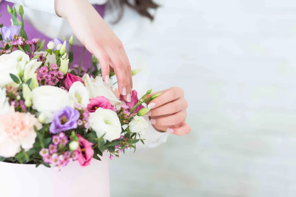 Bouquet de mariage près de Faleyras