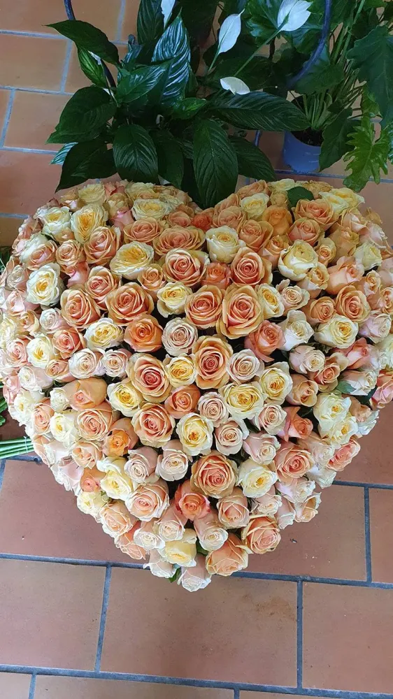 Bouquet de fleurs près de Faleyras
